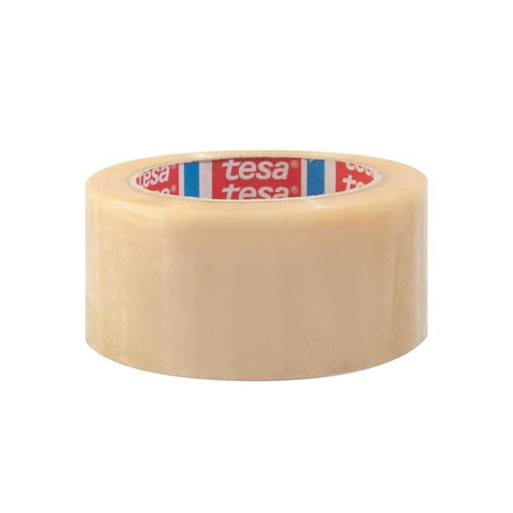 6 Rolls tesa 4124, Transparent, 50 mm x 66 m, PVC Packing Tape Packing Tape, - Picture 2 of 4
